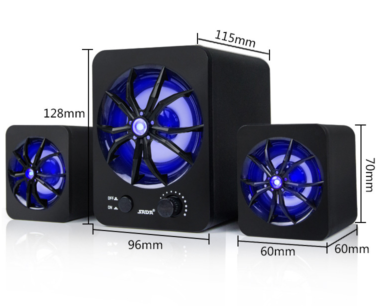 FINE LINE COMPUTER  MINI BASS SPEAKERS - FINE LINE QUALITY PRODUCTS