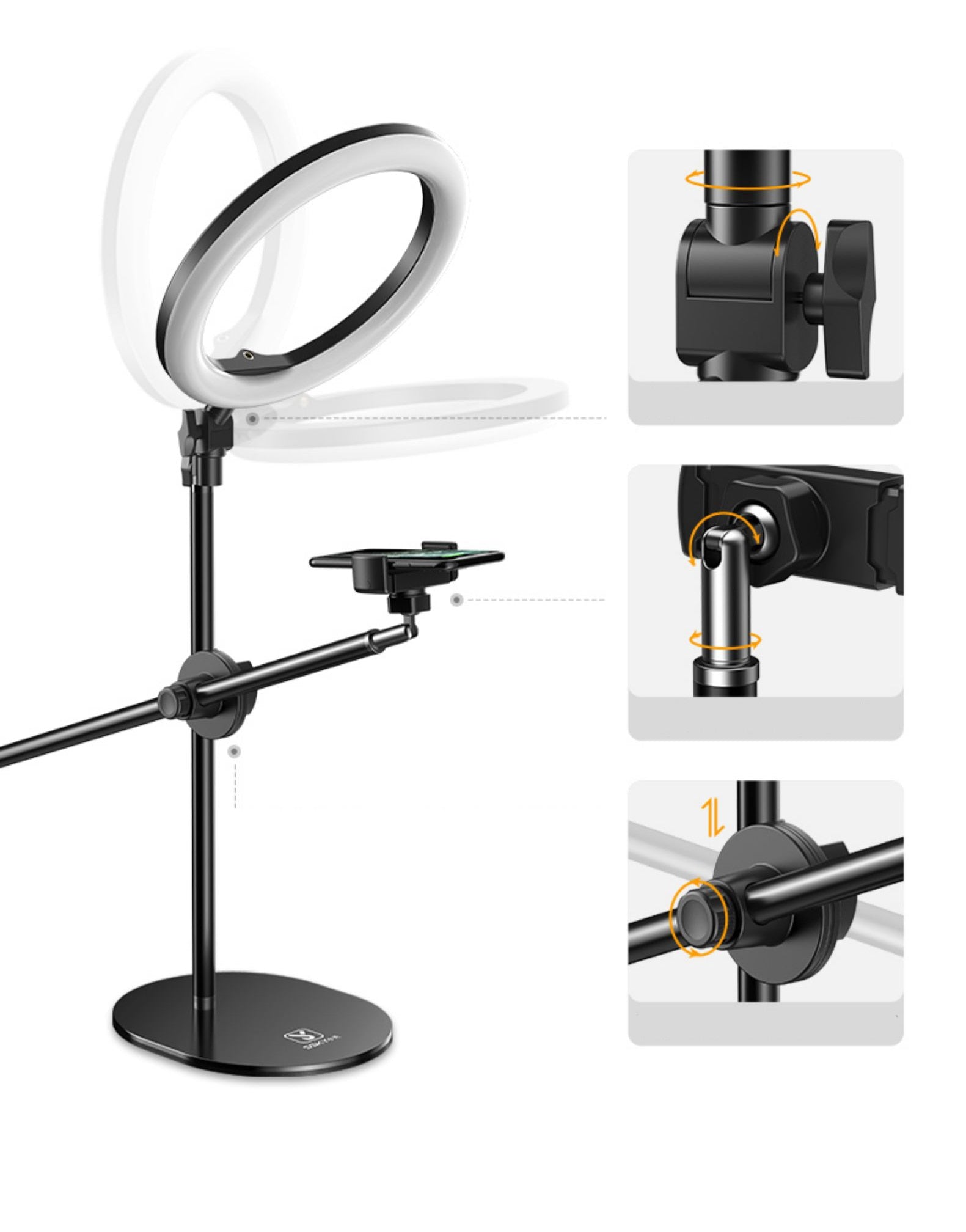 FINE LINE 10INCH MOBILE BROADCAST RING LIGHT - FINE LINE QUALITY PRODUCTS