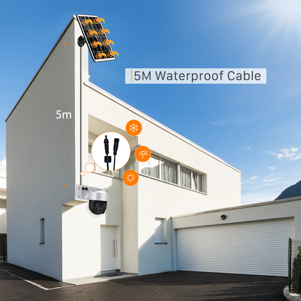 FINE LINE SOLAR POWERED WIRELESS  Wi-Fi SURVEILLANCE CAMERA - FINE LINE QUALITY PRODUCTS