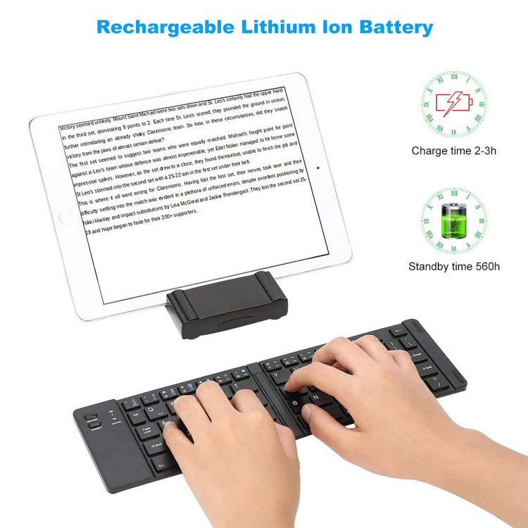 FINE LINE FOLDABLE WIRELESS MINI KEYBOARD - FINE LINE QUALITY PRODUCTS