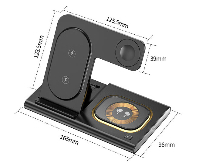 FINE LINE 3 IN 1 WIRELESS CHARGING STATION - FINE LINE QUALITY PRODUCTS