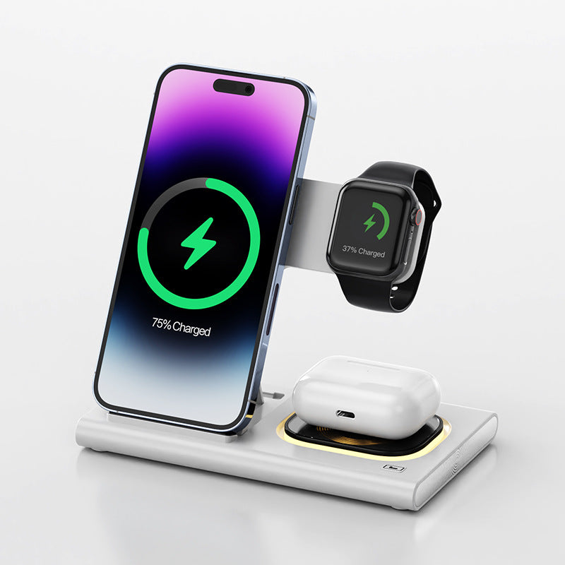 FINE LINE 3 IN 1 WIRELESS CHARGING STATION - FINE LINE QUALITY PRODUCTS