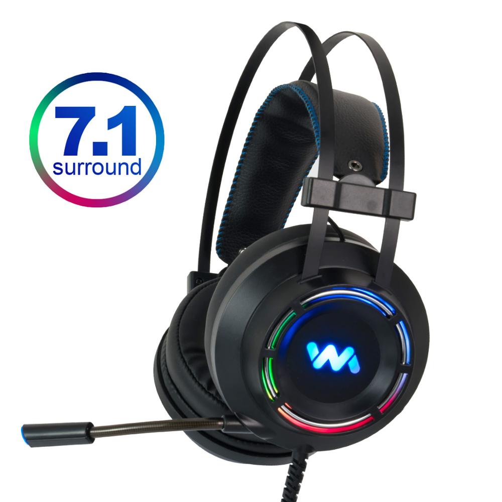 FINE LINE 7.1 CHANNEL NOISE CANCELLING GAMING HEADSET - FINE LINE QUALITY PRODUCTS