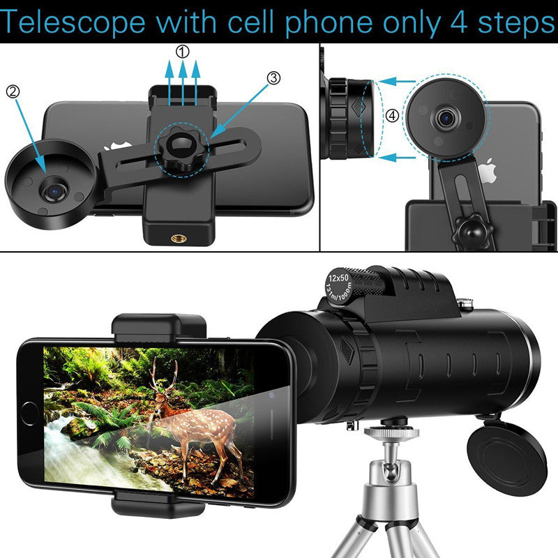 FINE LINE 40X60 monocular telescope - FINE LINE QUALITY PRODUCTS