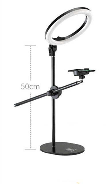 FINE LINE 10INCH MOBILE BROADCAST RING LIGHT - FINE LINE QUALITY PRODUCTS