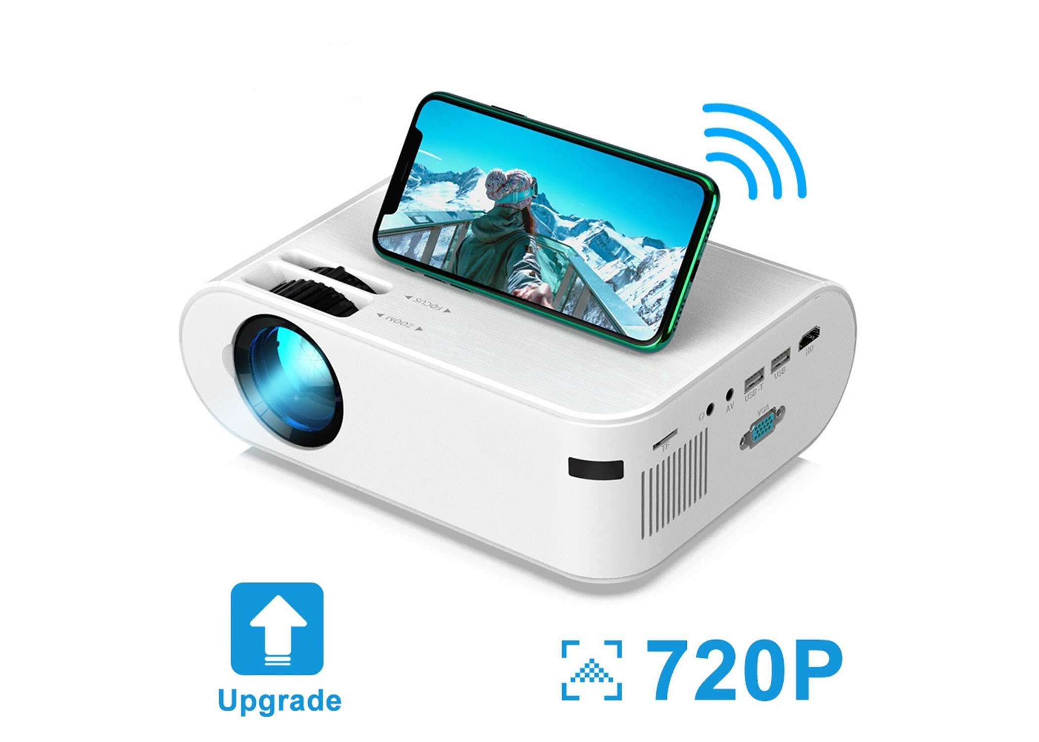 FINE LINE 720p PORTABLE SMART PROJECTOR - FINE LINE QUALITY PRODUCTS