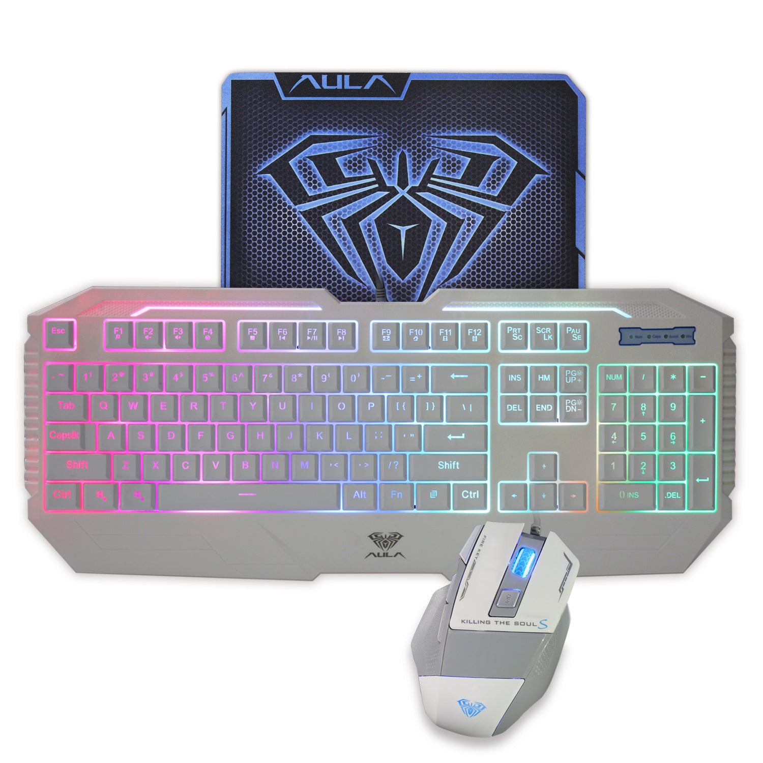 FINE LINE WIRED KEYBOARD AND  MOUSE SET - FINE LINE QUALITY PRODUCTS