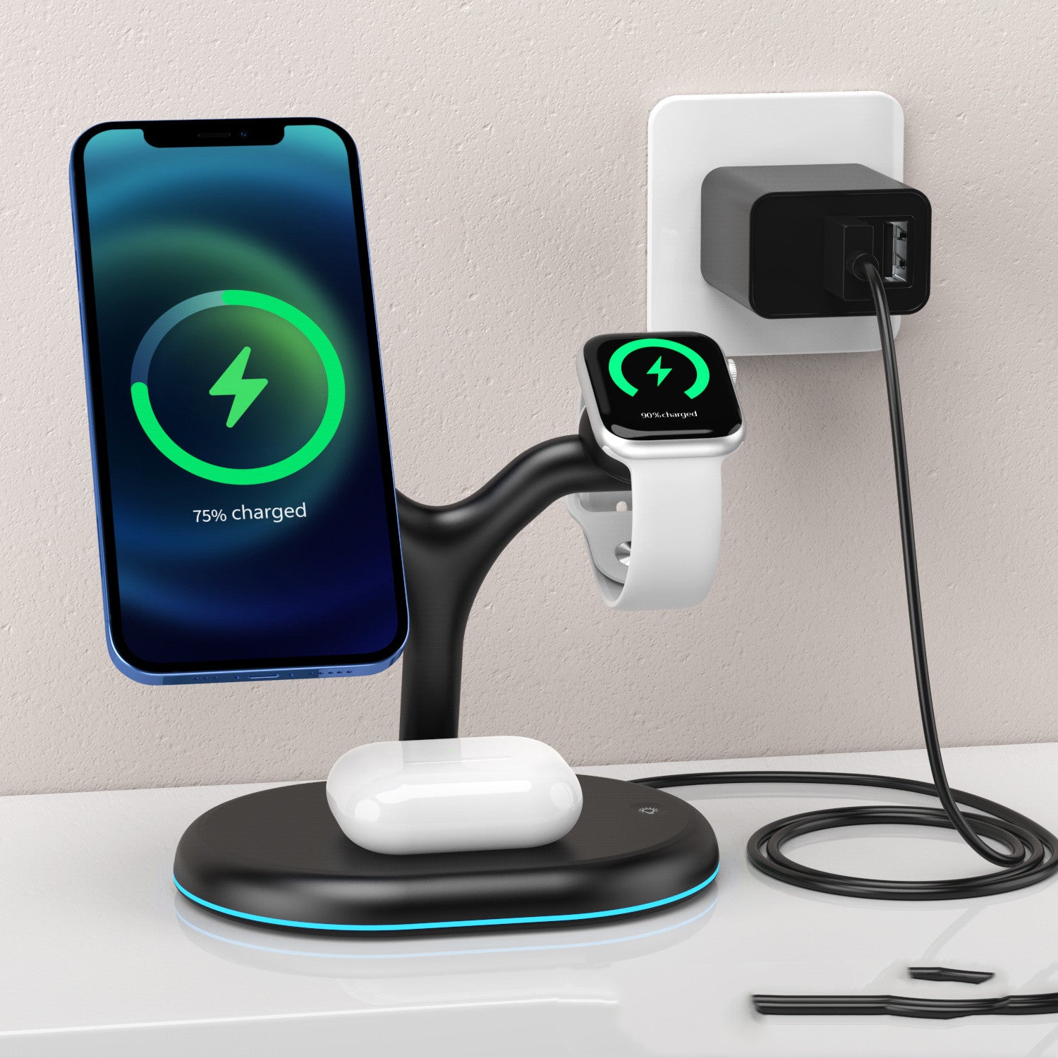 FINE LINE DYNAMIC 3 WIRELESS CHARGER - FINE LINE QUALITY PRODUCTS