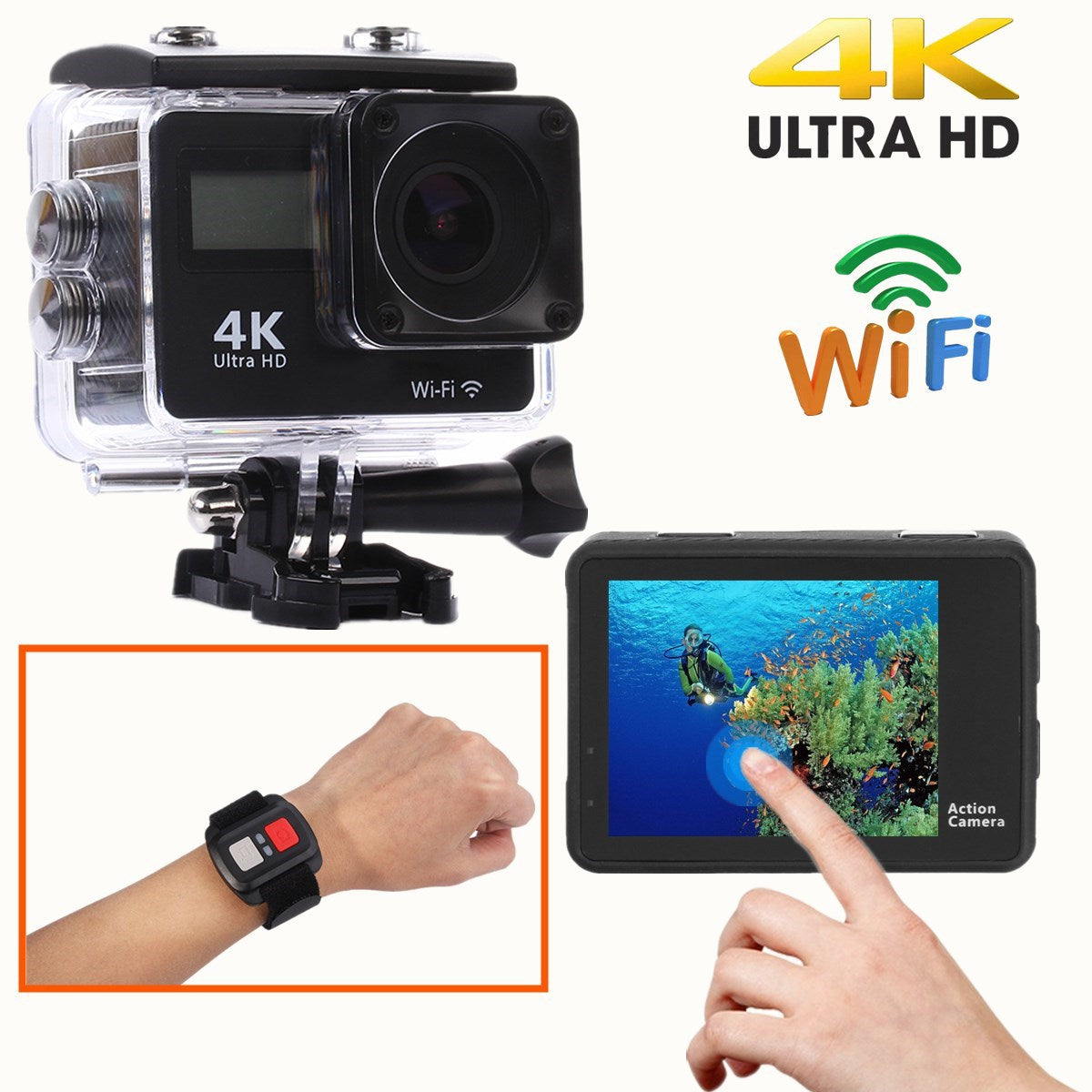 FINE LINE WATERPROOF ACTION CAMERA - FINE LINE QUALITY PRODUCTS