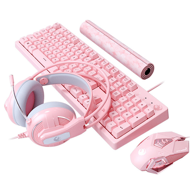 FINE LINE PINK WIRED KEYBOARD KIT - FINE LINE QUALITY PRODUCTS