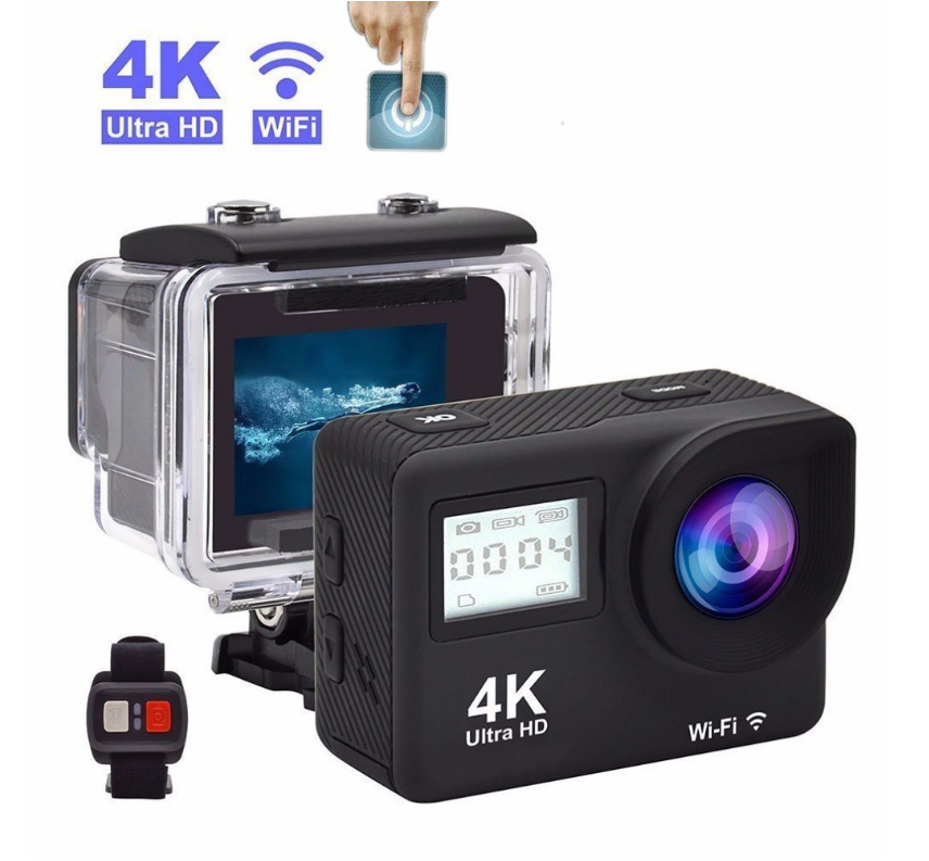 FINE LINE 4K HD DUAL SCREEN WITH WIFI MOTION CAMERA - FINE LINE QUALITY PRODUCTS