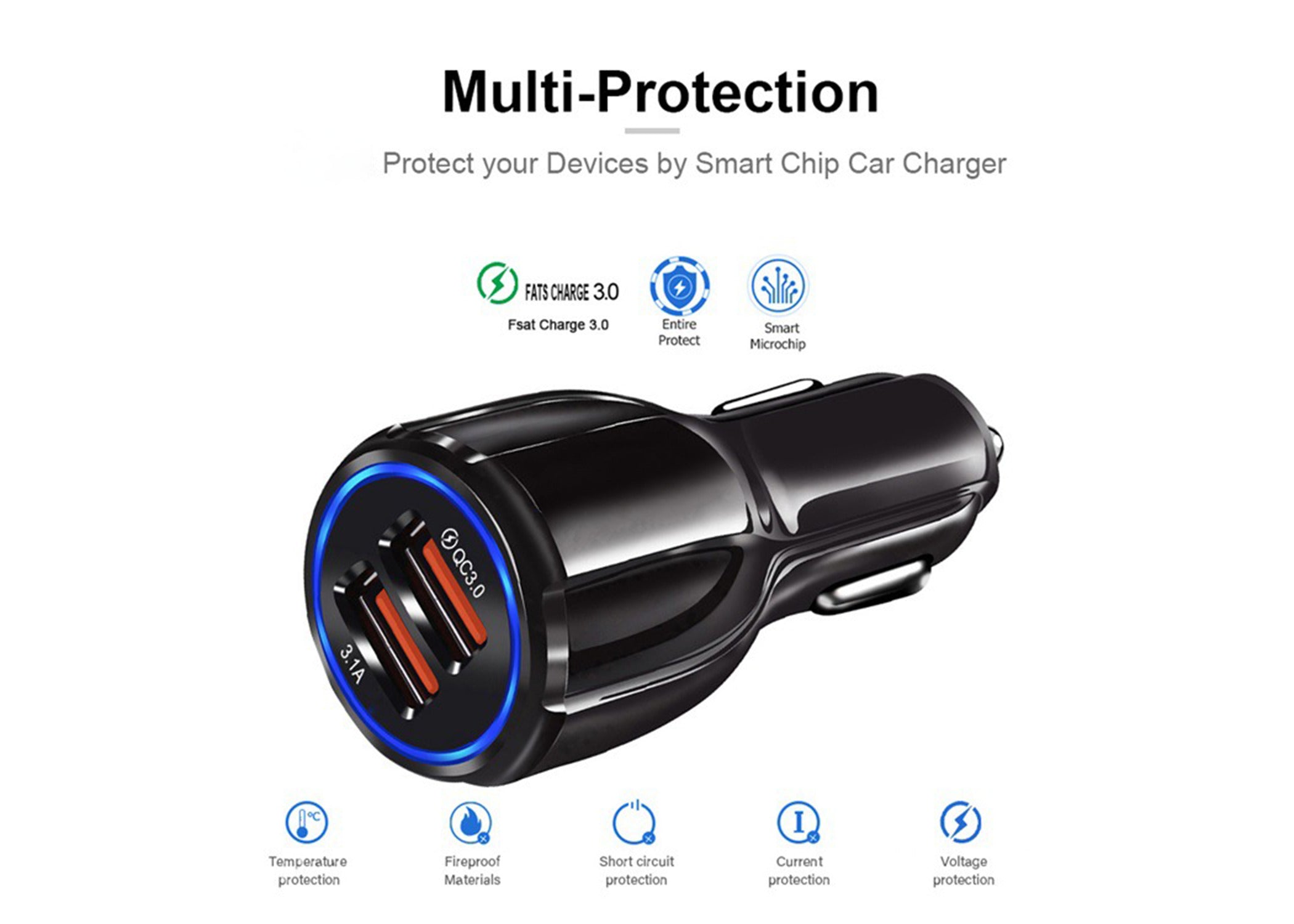 FINE LINE SMART CHIP FAST CHARGER - FINE LINE QUALITY PRODUCTS