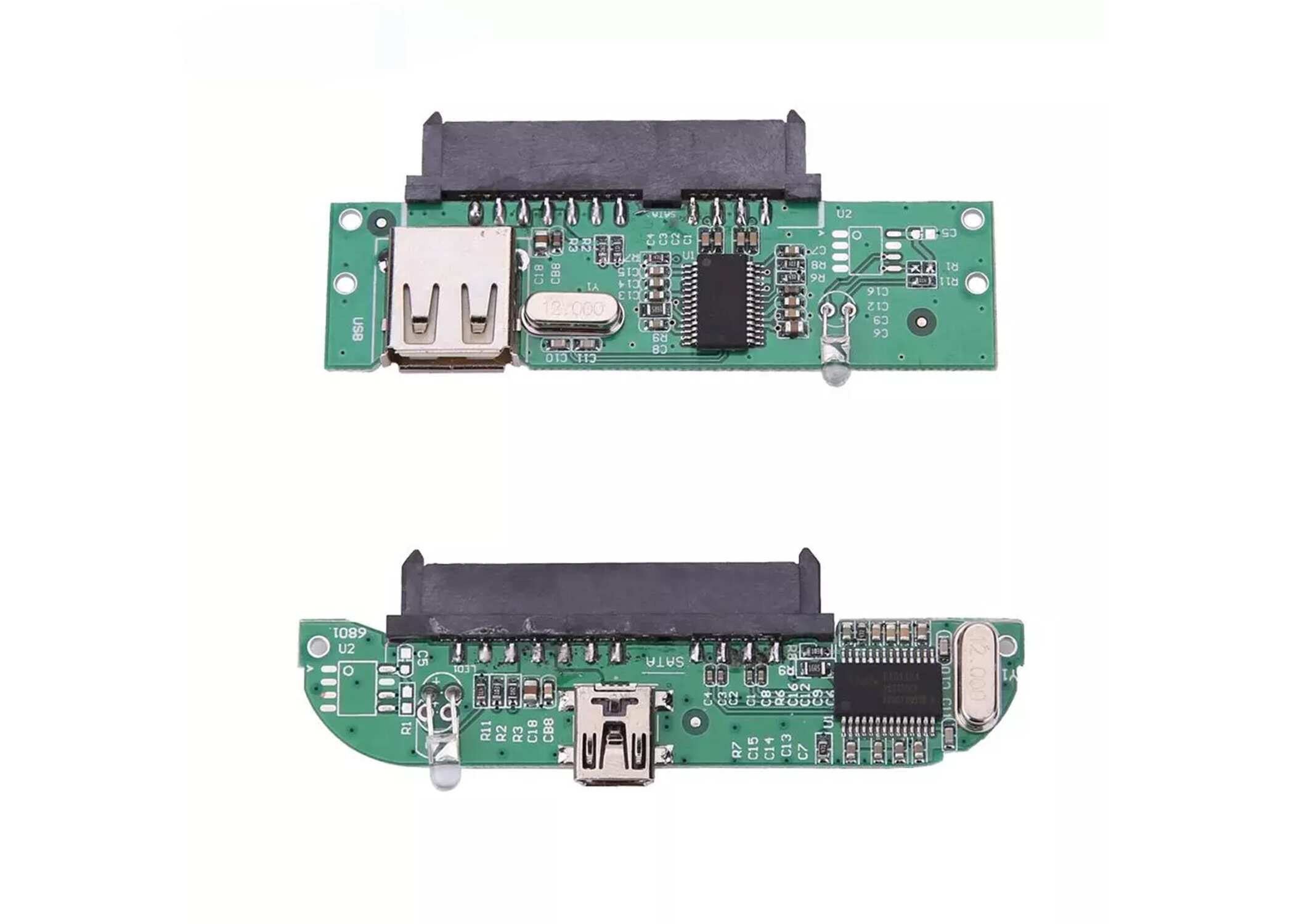 FINE LINE 2.5 INCH USB 2.0 TO SATA 7 +15 PIN HARD DISK ADAPTER CONVERTER - FINE LINE QUALITY PRODUCTS