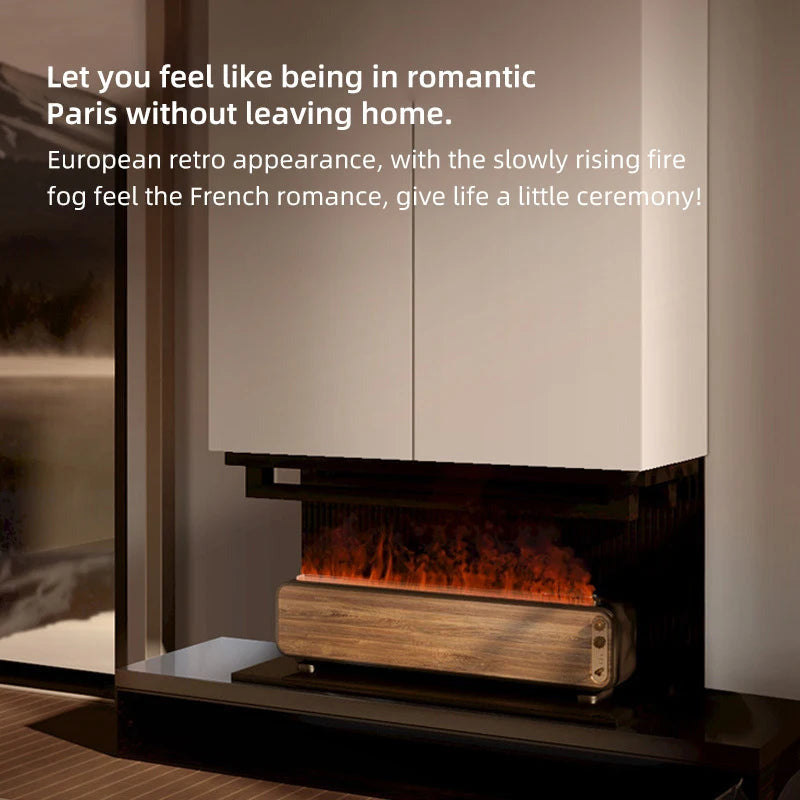 FINE LINE 3D FLAME HUMIDIFIER FIREPLACE - FINE LINE QUALITY PRODUCTS