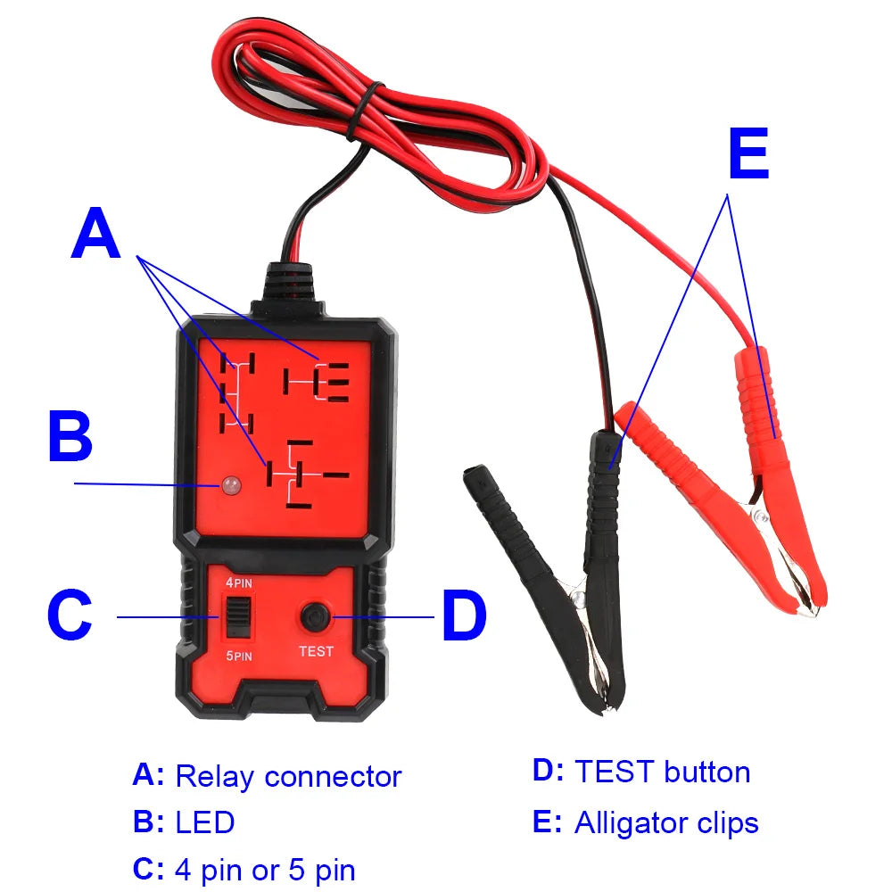 FINE LINE 12V UNIVERSAL LED BATTERY TESTER - FINE LINE QUALITY PRODUCTS