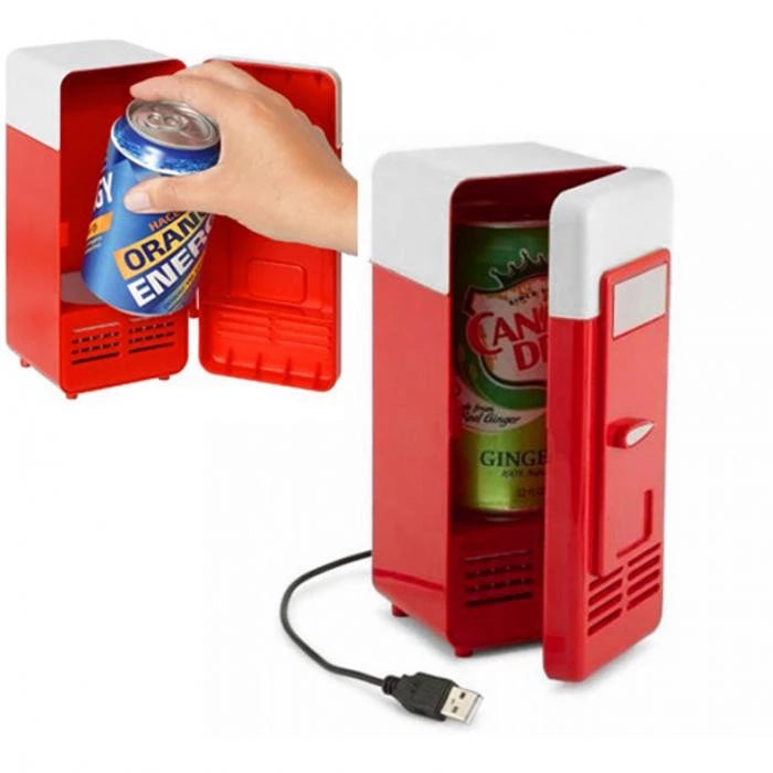 FINE LINE USB MINI FRIDGE BEVERAGE COOLER - FINE LINE QUALITY PRODUCTS