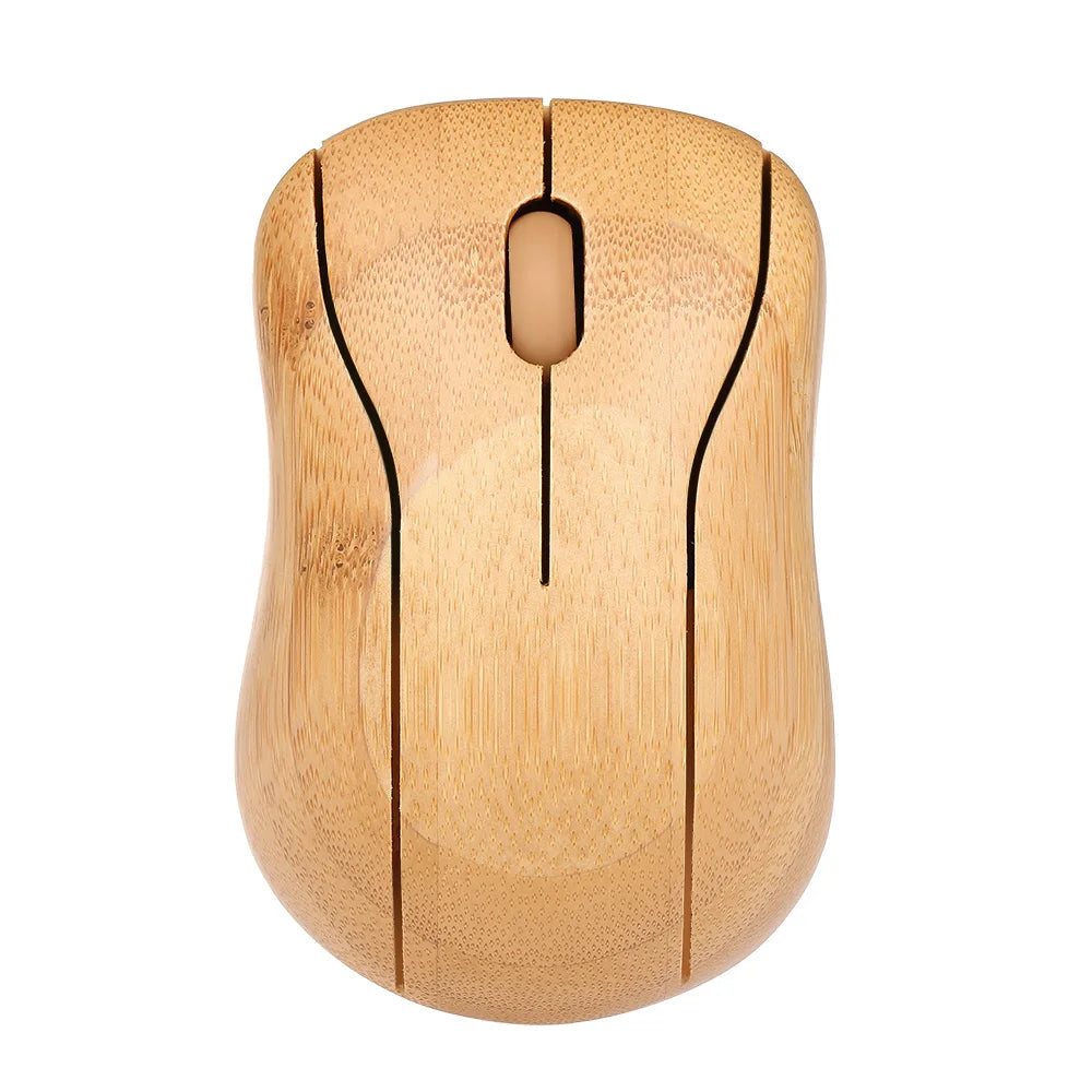 FINE LINE 2.4G WIRELESS OPTICAL BAMBOO MOUSE - FINE LINE QUALITY PRODUCTS