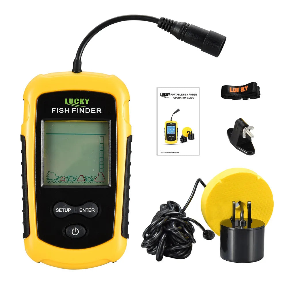 FINE LINE 100M PORTABLE SONAR FISH FINDER - FINE LINE QUALITY PRODUCTS