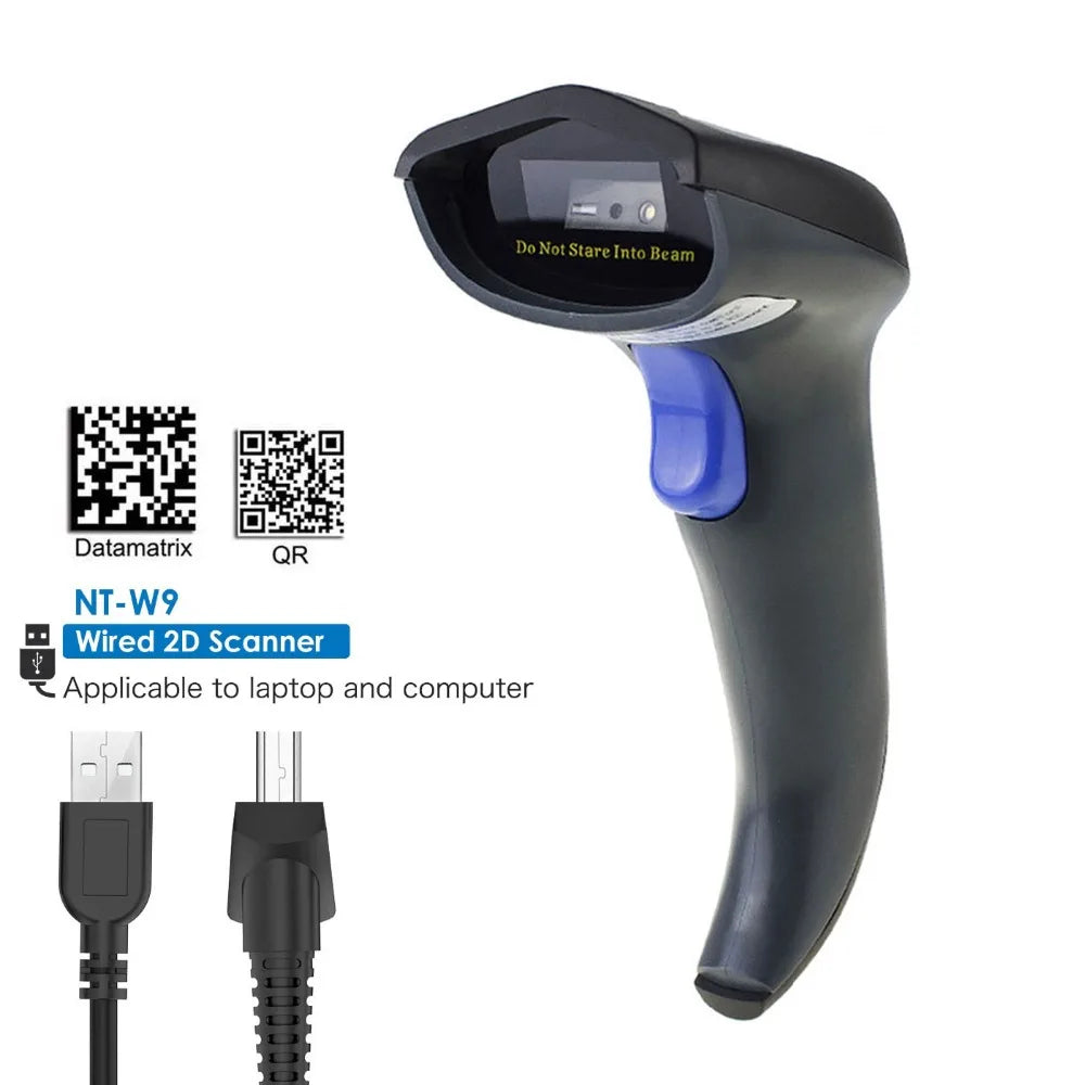 FINE LINE W8-X WIRELESS QR BARCODE SCANNER - FINE LINE QUALITY PRODUCTS