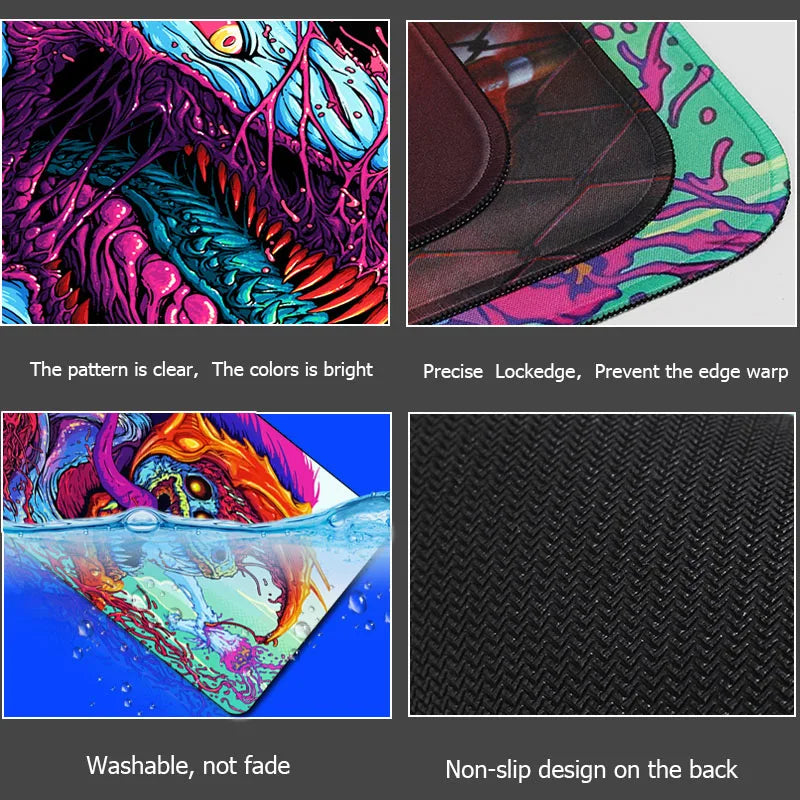 FINE LINE HYPER BEAST RUBBER MOUSE PAD - FINE LINE QUALITY PRODUCTS