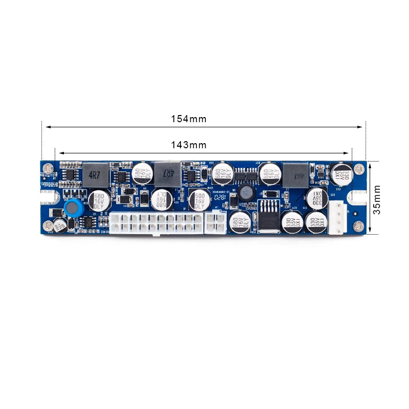 FINE LINE DC ATX Peak PSU 19V 200W Pico ATX Switch Mining PSU 24pin MINI ITX DC to ATX PC - FINE LINE QUALITY PRODUCTS