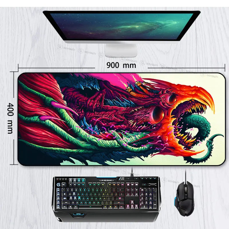 FINE LINE HYPER BEAST RUBBER MOUSE PAD - FINE LINE QUALITY PRODUCTS