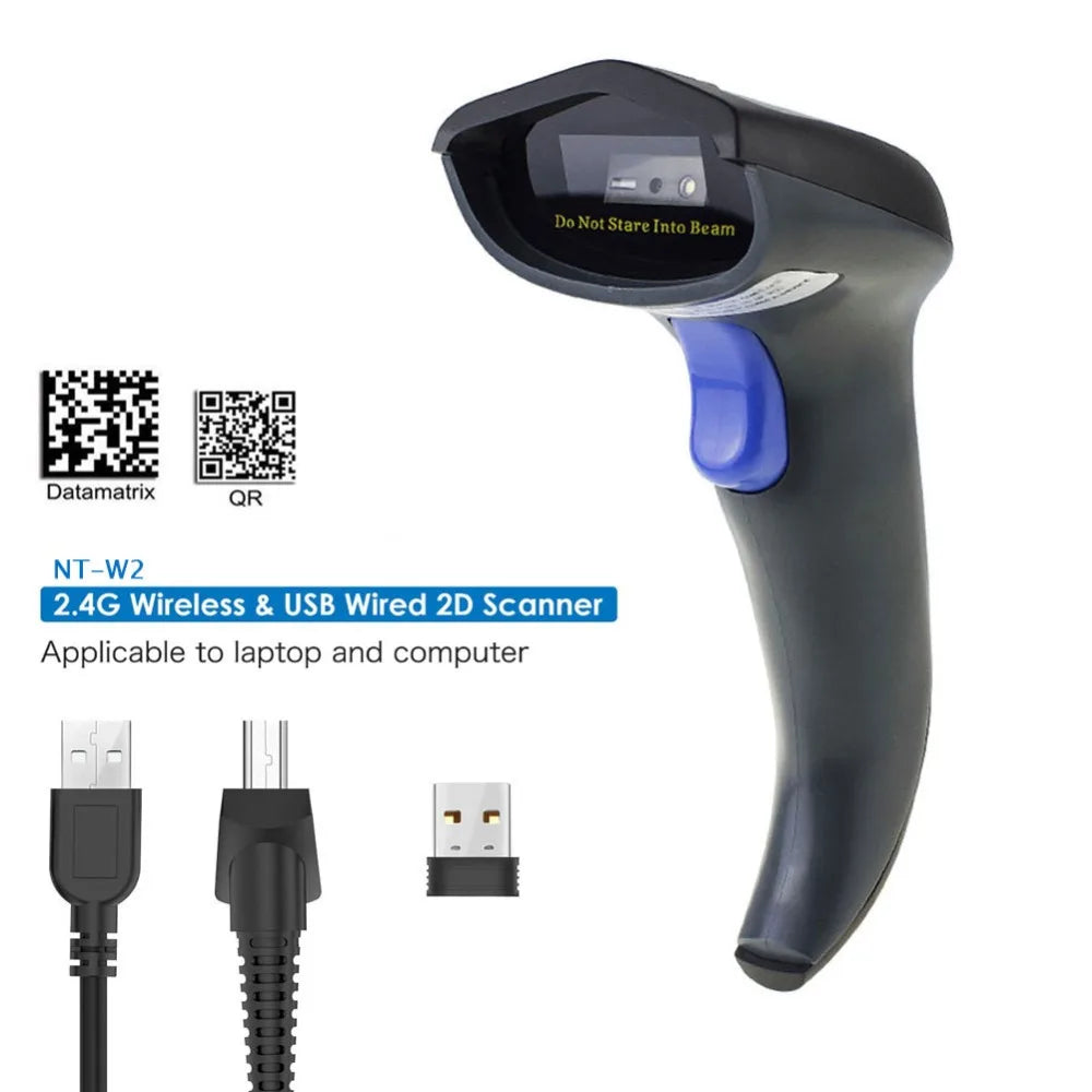 FINE LINE W8-X WIRELESS QR BARCODE SCANNER - FINE LINE QUALITY PRODUCTS