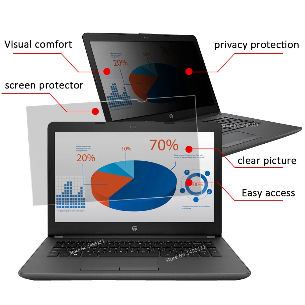 FINE LINE 15.6 inch PRIVACY FILTER FOR  LAPTOP SCREEN - FINE LINE QUALITY PRODUCTS