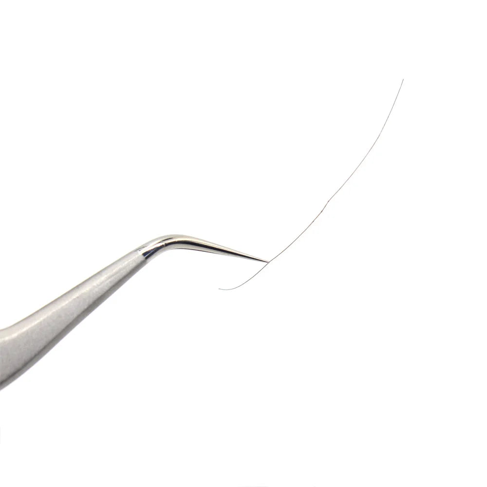 FINE LINE CURVED HEAD STAINLESS STEEL PRECISION TWEEZER - FINE LINE QUALITY PRODUCTS