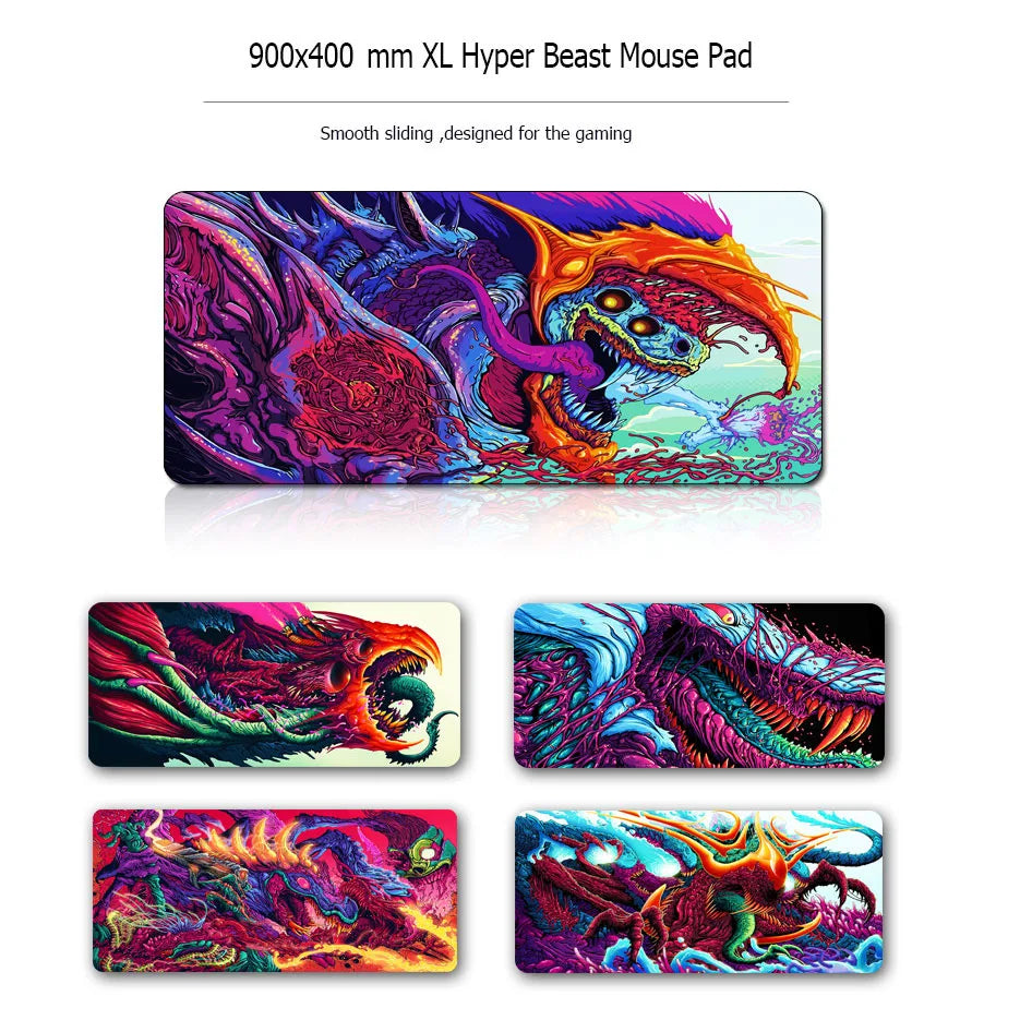 FINE LINE HYPER BEAST RUBBER MOUSE PAD - FINE LINE QUALITY PRODUCTS