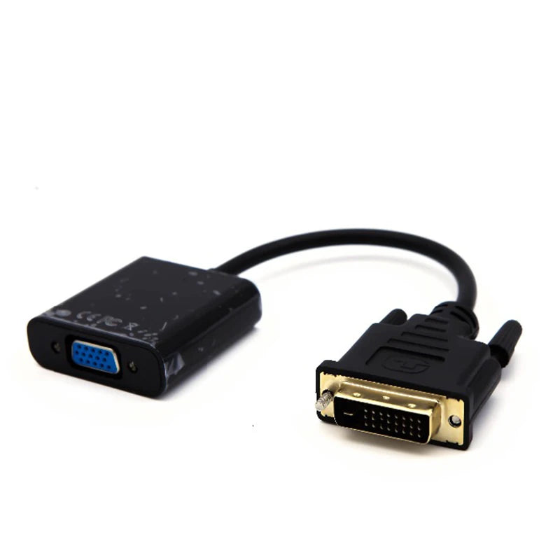 FINE LINE 1080P DVI-D TO VGA ADAPTER CABLE CONVERTER - FINE LINE QUALITY PRODUCTS