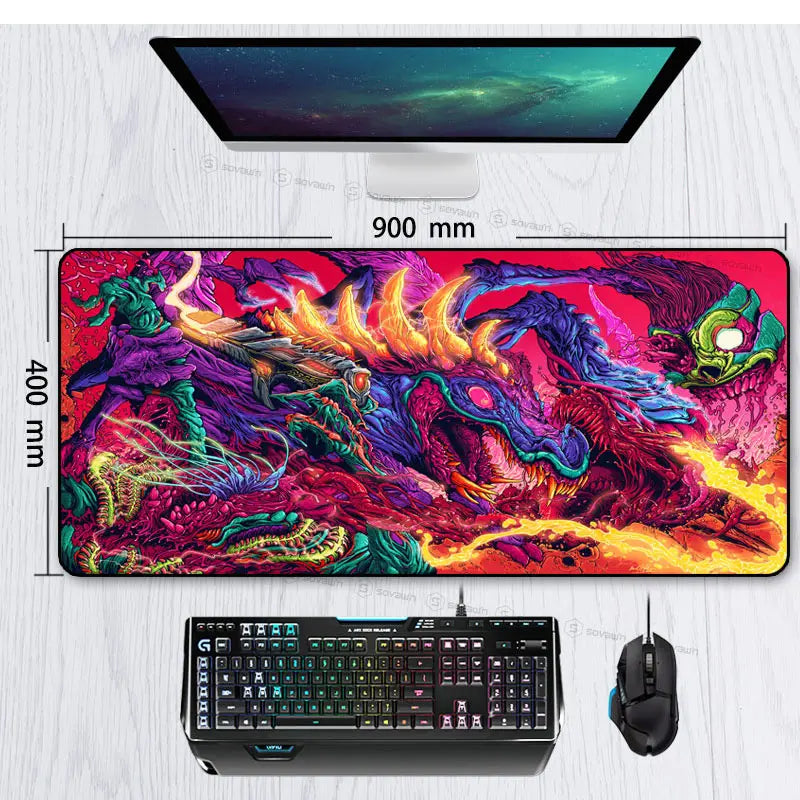 FINE LINE HYPER BEAST RUBBER MOUSE PAD - FINE LINE QUALITY PRODUCTS