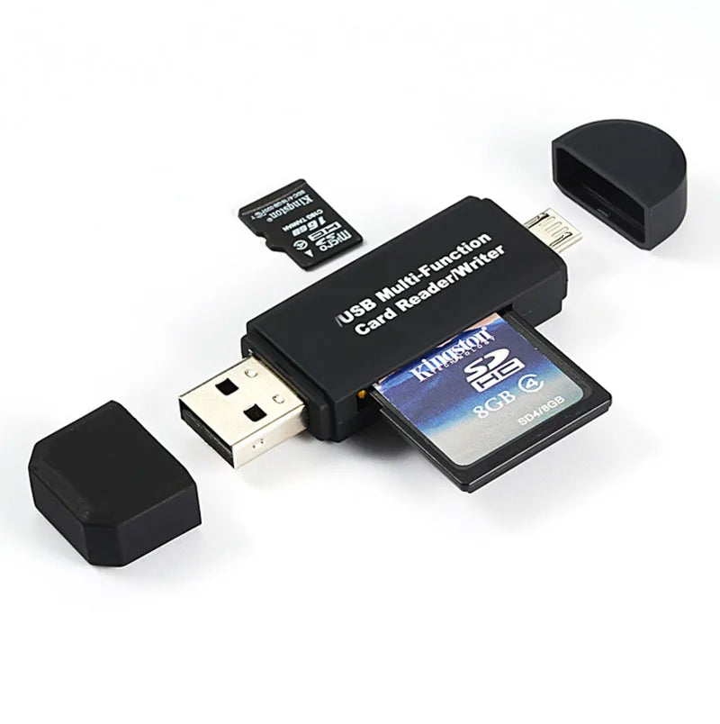 FINE LINE 2 In 1 HIGH-SPEED USB OTG CARD READER FLASH DRIVE - FINE LINE QUALITY PRODUCTS