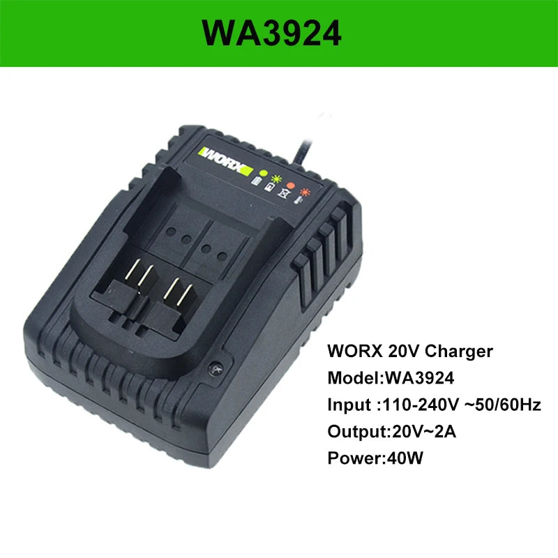 FINE LINE WORX  20V BATTERY CHARGER - FINE LINE QUALITY PRODUCTS