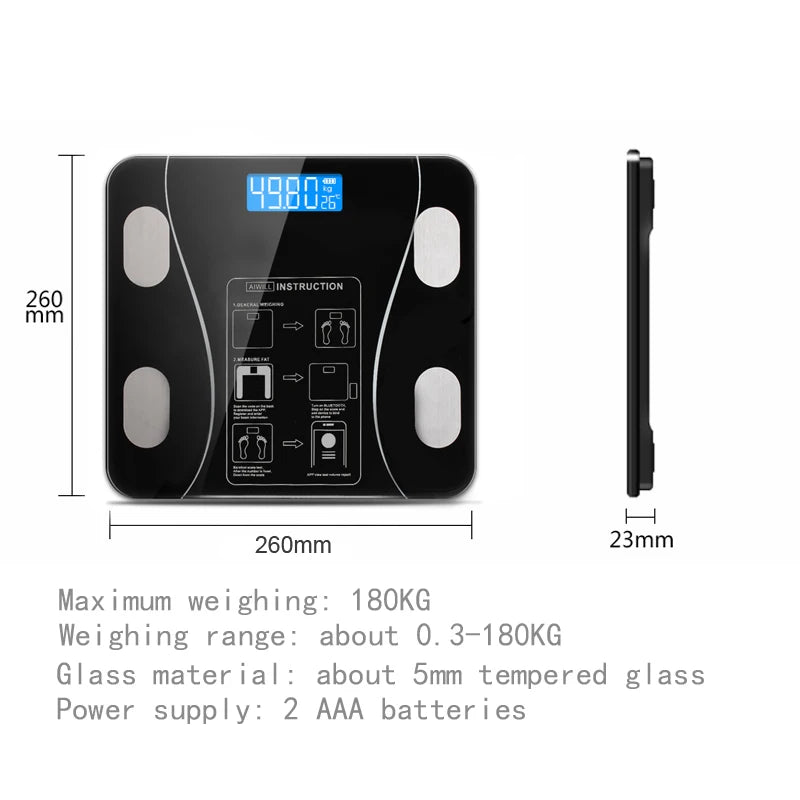 FINE LINE SMART LCD DISPLAY ELECTRONIC WEIGHT SCALE - FINE LINE QUALITY PRODUCTS