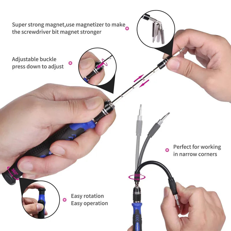 FINE LINE 25 in 1 PRECISION SCREWDRIVER SET - FINE LINE QUALITY PRODUCTS