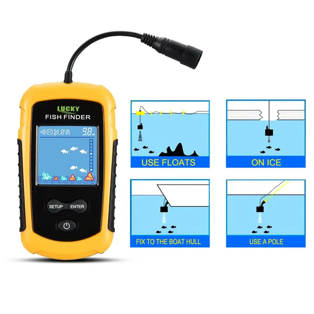 FINE LINE 100M PORTABLE SONAR FISH FINDER - FINE LINE QUALITY PRODUCTS