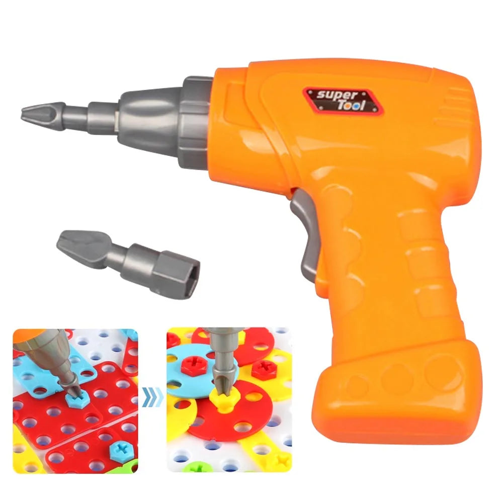 FINE LINE CHILDREN ELECTRIC DRILL MAINTENANCE REPAIR TOOL TOY - FINE LINE QUALITY PRODUCTS