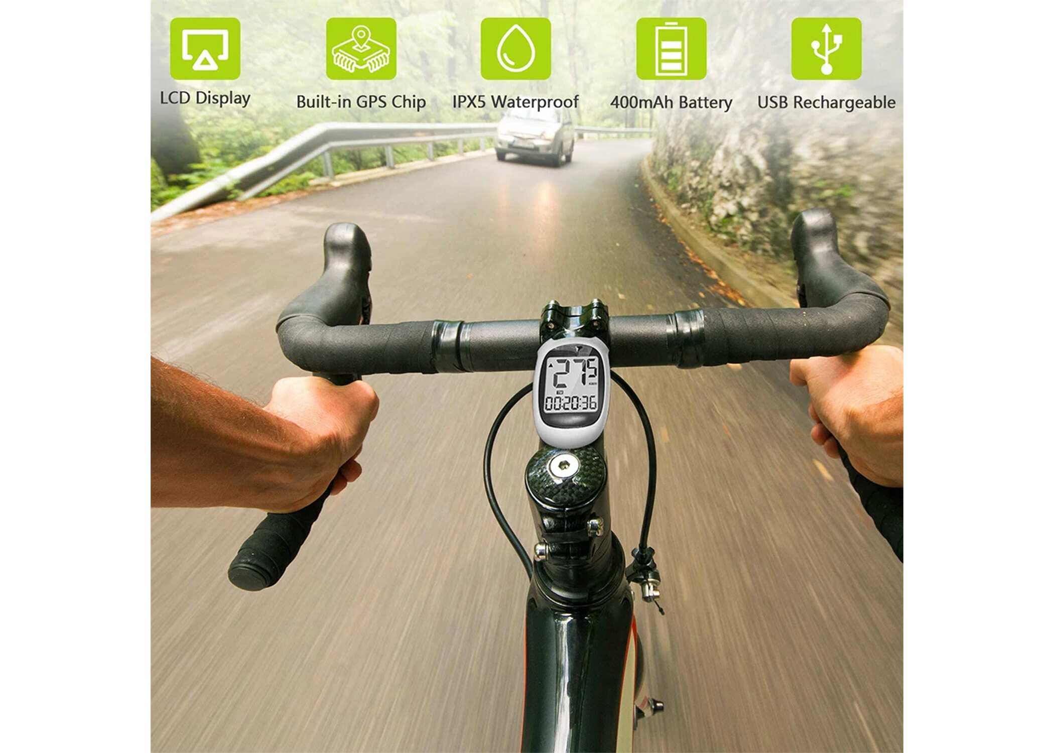 FINE LINE M3 GPS BICYCLE SPEEDOMETER - FINE LINE QUALITY PRODUCTS