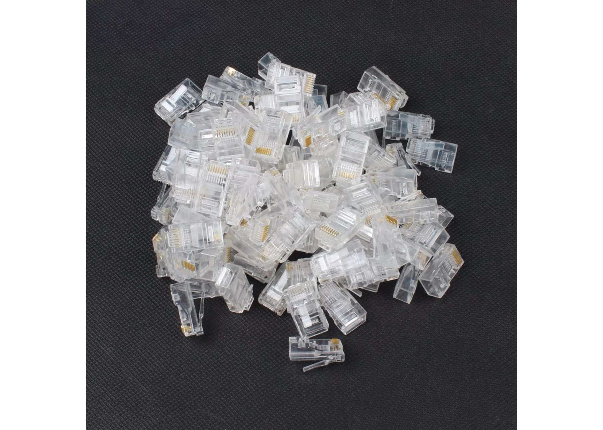 FINE LINE 25-100 PCS RJ45 UNSHIELDED MODULAR CONNECTORS - FINE LINE QUALITY PRODUCTS