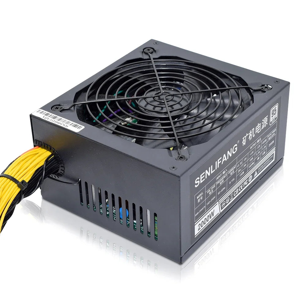 FINE LINE 2400W MINING RIG PSU PC COMPUTER  POWER SUPPLY - FINE LINE QUALITY PRODUCTS