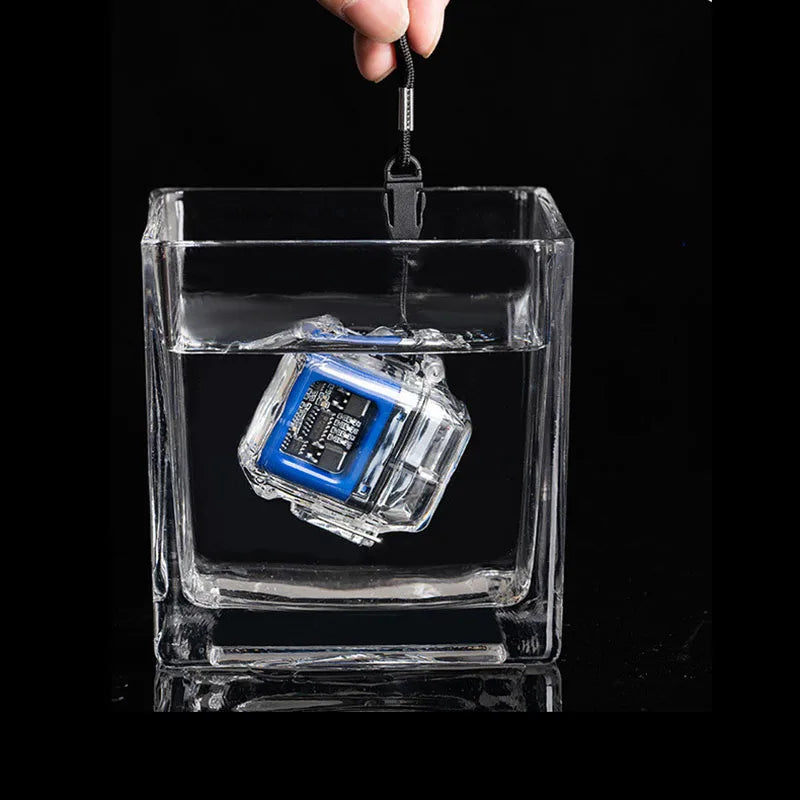 FINE LINE TRANSPARENT SHELL WATERPROOF ELECTRONIC LIGHTER - FINE LINE QUALITY PRODUCTS