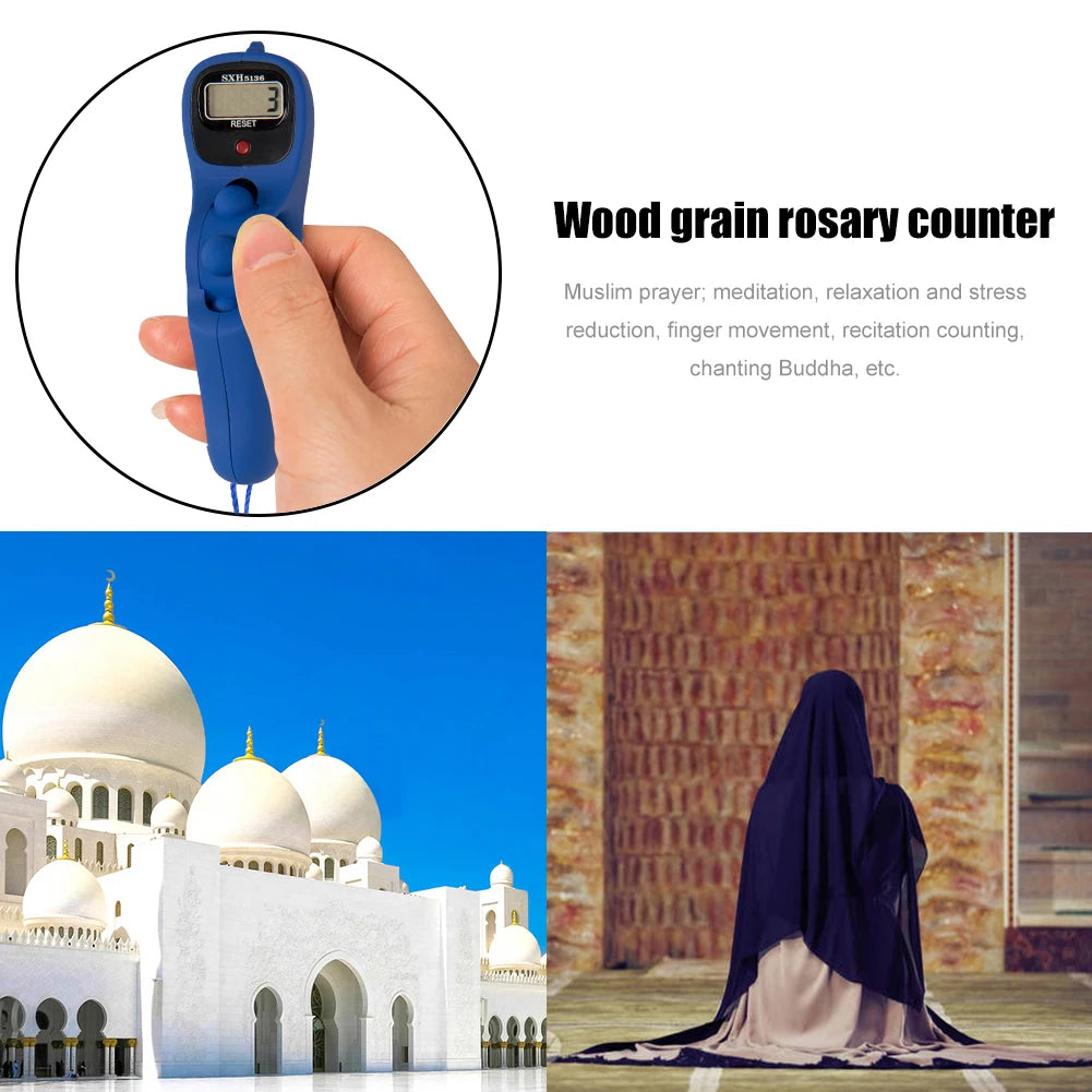 FINE LINE MUSLIM TASBIH DIGITAL COUNTER WITH LED - FINE LINE QUALITY PRODUCTS