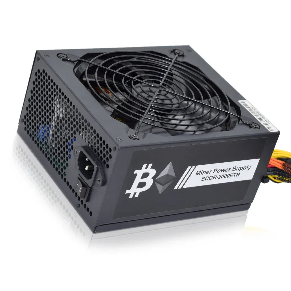 FINE LINE 2400W MINING RIG PSU PC COMPUTER  POWER SUPPLY - FINE LINE QUALITY PRODUCTS