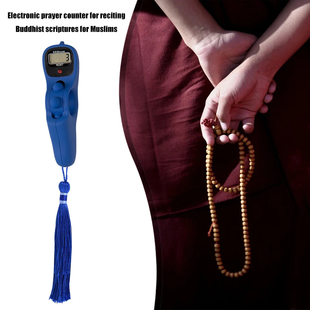 FINE LINE MUSLIM TASBIH DIGITAL COUNTER WITH LED - FINE LINE QUALITY PRODUCTS