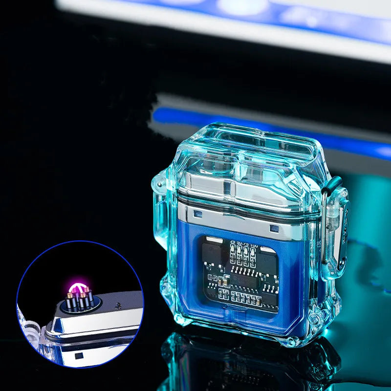 FINE LINE TRANSPARENT SHELL WATERPROOF ELECTRONIC LIGHTER - FINE LINE QUALITY PRODUCTS