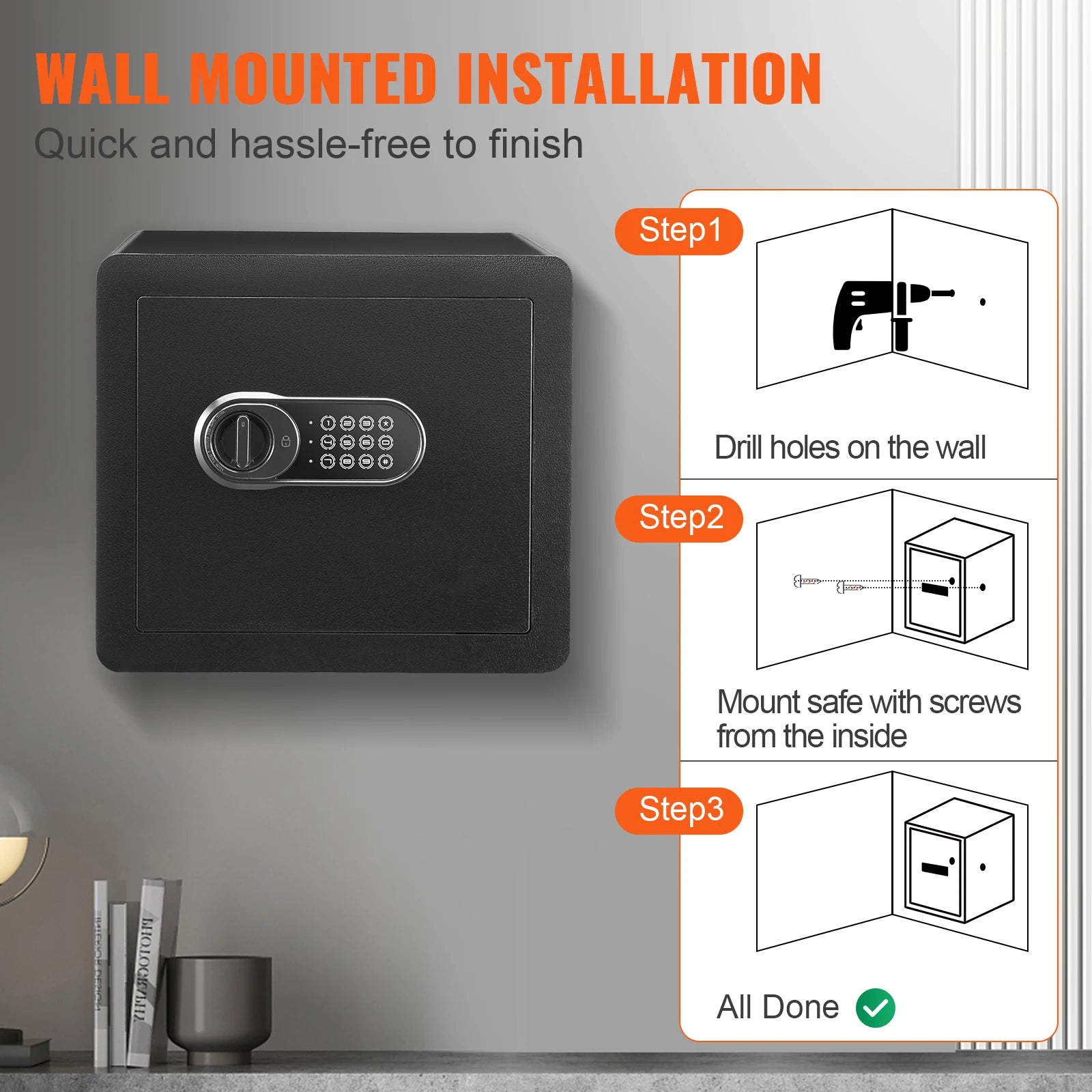 FINE LINE DIGITAL ELECTRONIC DEPOSIT SAFE BOX - FINE LINE QUALITY PRODUCTS