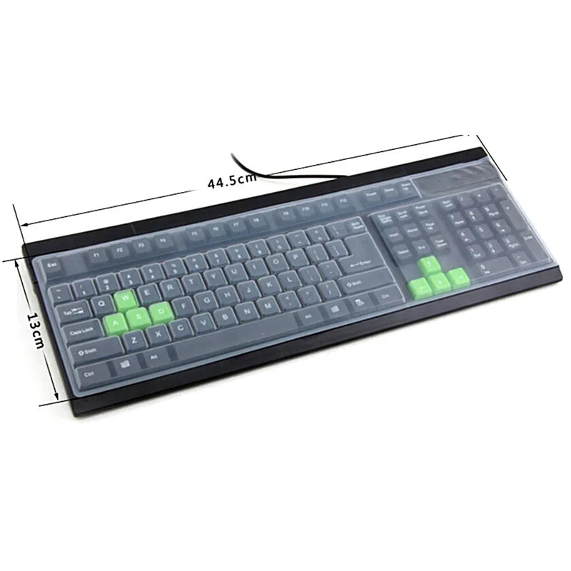 FINE LINE 1PC UNIVERSAL WATERPROOF DESKTOP COMPUTER KEYBOARD COVER - FINE LINE QUALITY PRODUCTS