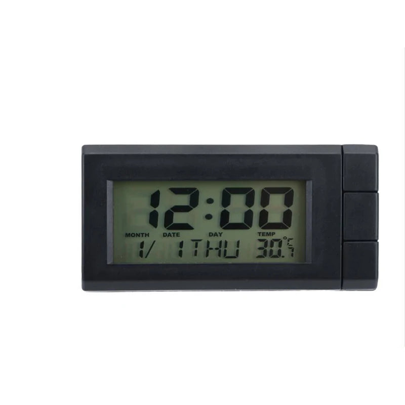 FINE LINE CAR THERMOMETER AND DIGITAL CLOCK - FINE LINE QUALITY PRODUCTS