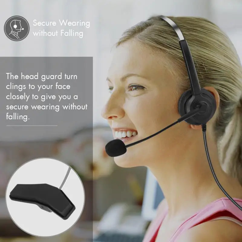 FINE LINE CLEAR VOICE HEADSET FOR OFFICE USE - FINE LINE QUALITY PRODUCTS